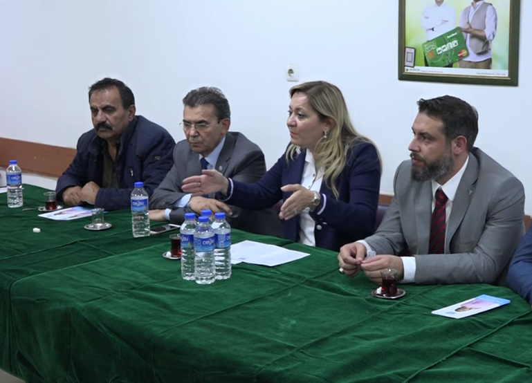 Aylin Cesur'dan Çünür Ziyareti